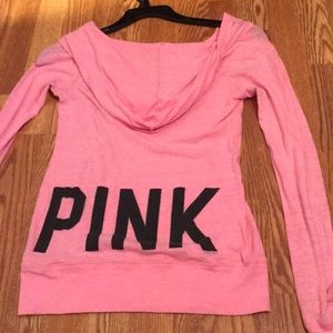 PINK long sleeve V-Neck